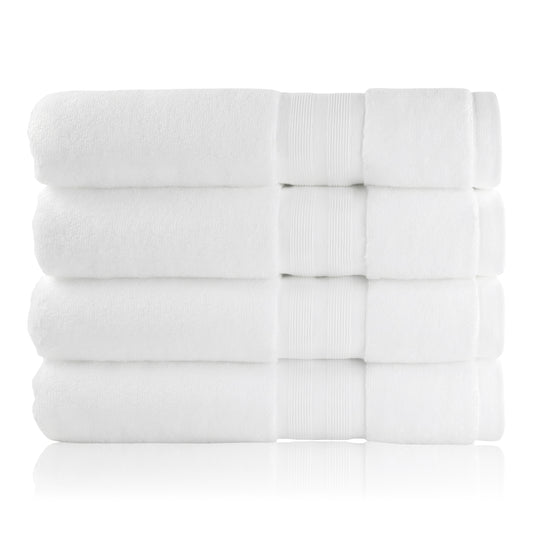 1888 Mills Pure Terry Bath Towels 30x56 100% Supima Cotton Loops White 2 Dz  Per Case