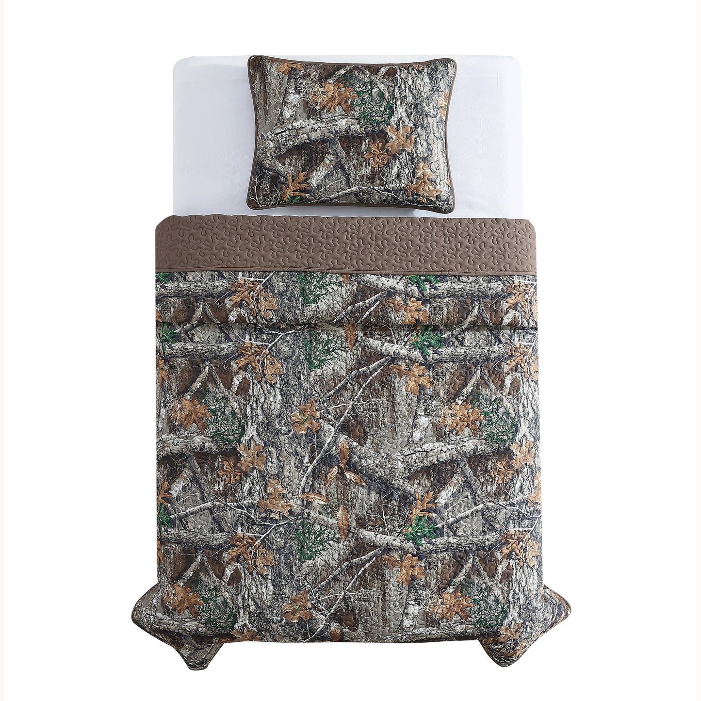 Realtree Edge Camouflage Quilt Set