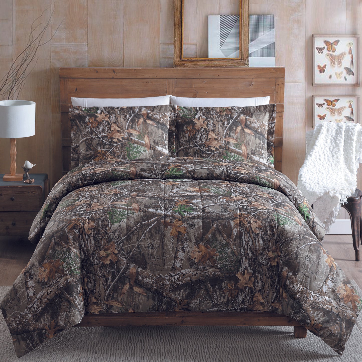 Realtree Edge Camouflage Comforter Set