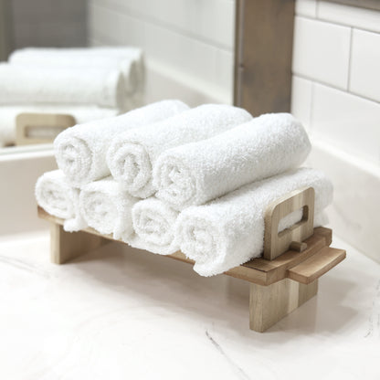 True Comfort + Hotel 4pk Washcloth Set