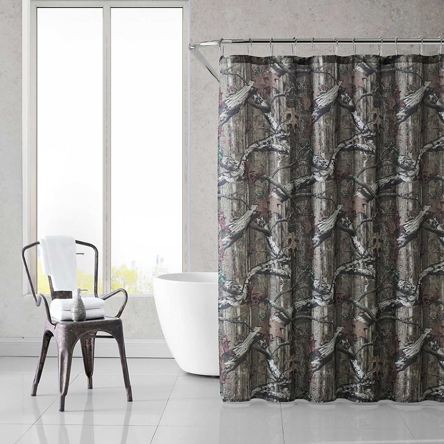 Mossy Oak Break-Up Infinity Camouflage Shower Curtain